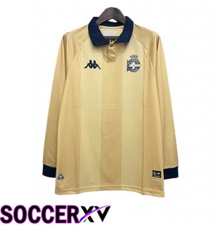 Deportivo Long sleeve Soccer Jersey Special Edition Yellow 2025 2026