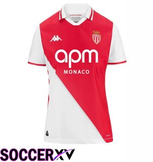 AS Monaco Women Home Soccer Jersey 2024/2025