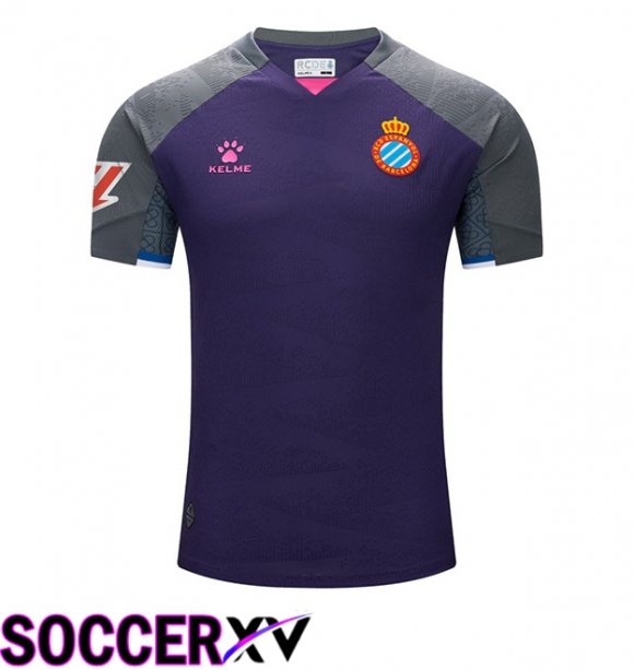 RCD Espanyol Away Soccer Jersey Purple 2024/2025