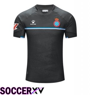 RCD Espanyol Third Soccer Jersey Black 2024/2025