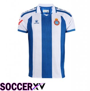 RCD Espanyol Home Soccer Jersey Blue White 2025/2026