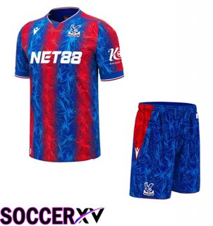 Crystal Palace Kids Home New Soccer Jersey 2024/2025