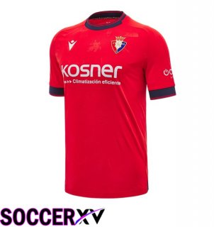 CA Osasuna Home Soccer Jersey Red 2024/2025