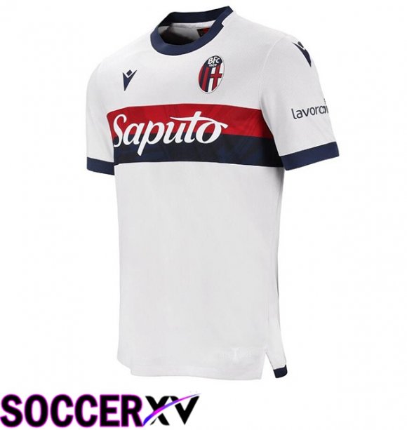 Bologna Away Soccer Jersey White 2024/2025