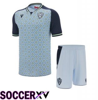 UD Almeria Kids Away Soccer Jersey Blue 2025/2026