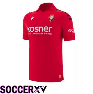 CA Osasuna Home Soccer Jersey Red 2025/2026