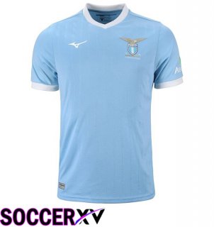 SS Lazio Soccer Jersey 50th Anniversary Champion Edition Blue 1973/1974