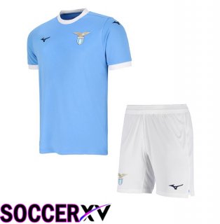 SS Lazio Kids Home Soccer Jersey Blue 2025/2026