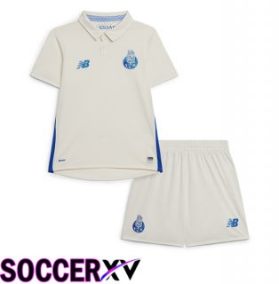 FC Porto Kids Third Soccer Jersey White 2025/2026