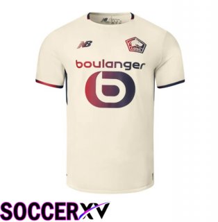 Lille OSC Away Soccer Jersey Yellow 2025/2026
