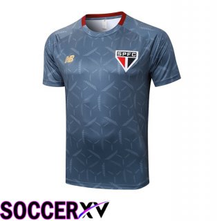 Sao Paulo FC Training T Shirt Blue Royal 2025/2026
