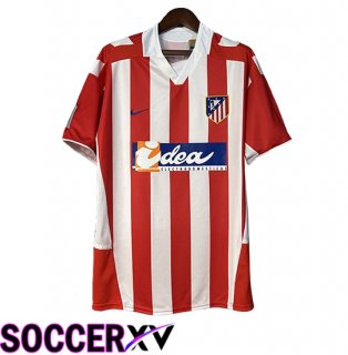 Atletico Madrid Retro Home Soccer Jersey 2002 2003