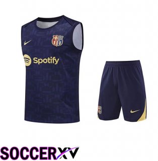 FC Barcelona Kids kit Soccer Vest Blue Royal 2025 2026