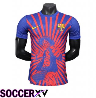 FC Barcelona Soccer Jersey Special Edition Red Blue 2025 2026
