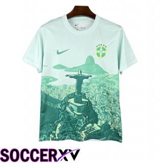 Brazil Soccer Jersey Special Edition Green 2025 2026