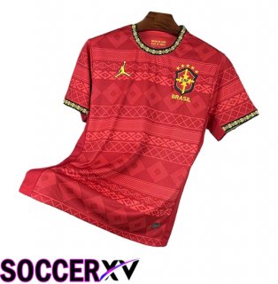 Brazil Soccer Jersey Special Edition Red 2025 2026