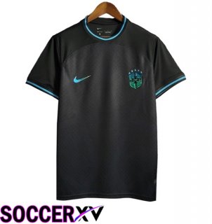 Brazil Soccer Jersey Special Edition Black 2024/2025