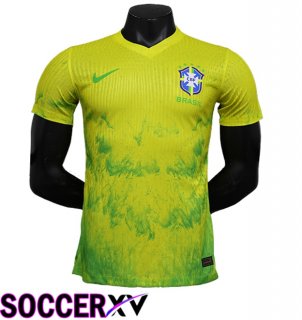 Brazil Soccer Jersey Special Edition Yellow 2024/2025