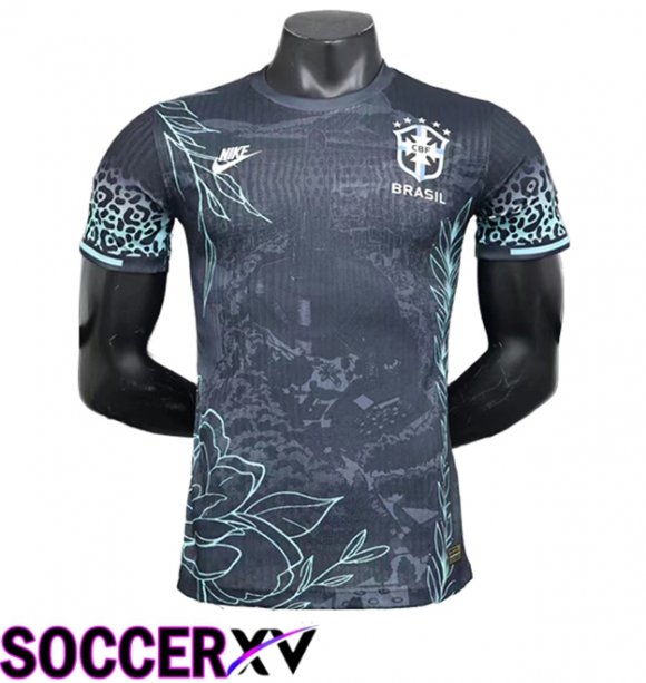 Brazil Soccer Jersey Special Edition Black 2024/2025