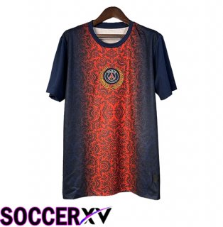 PSG Soccer Jersey Special Edition Red Blue 2025 2026