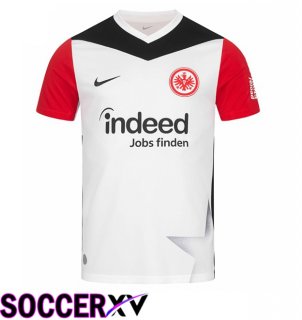 Eintracht Frankfurt Home Soccer Jersey White Red 2024/2025