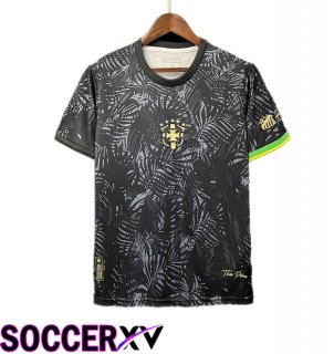 Brazil Soccer Jersey Special Edition Black 2024/2025