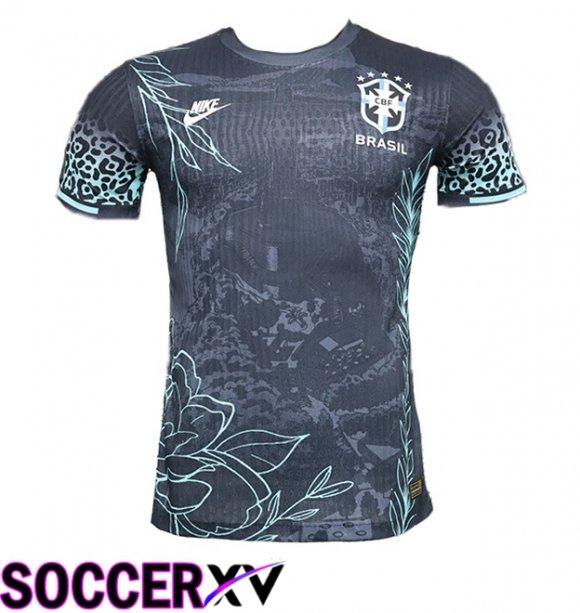 Brazil Soccer Jersey Special Edition Black 2024/2025