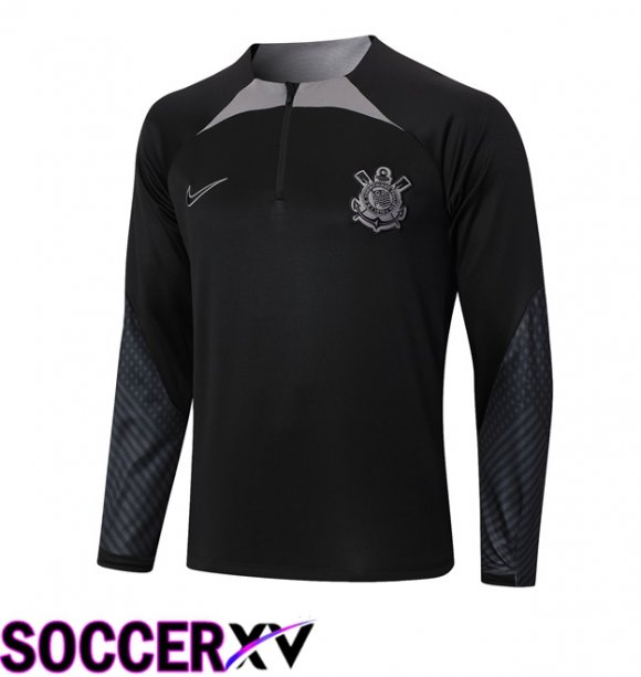 Corinthians Training Sweatshirt Black 2024/2025