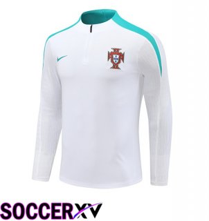 Portugal Training Sweatshirt White 2024/2025