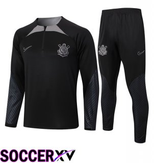 Corinthians kit Training Tracksuit Black 2024/2025