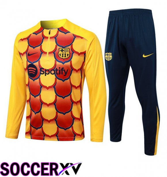 FC Barcelona kit Training Tracksuit Yellow 2024/2025