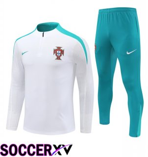 Portugal kit Training Tracksuit White 2024/2025