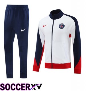 Paris PSG kit Training Jacket Suit White 2024/2025