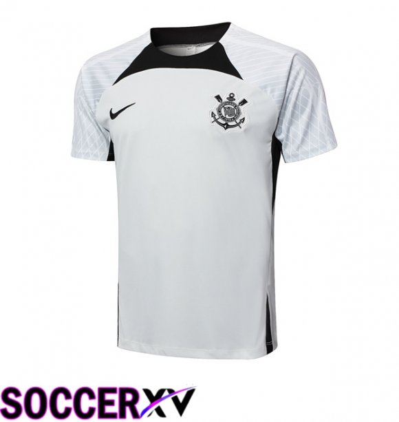 Corinthians Training T Shirt Grey 2024/2025