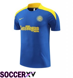 Inter Milan Training T Shirt Blue 2024/2025