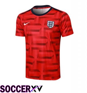 England Training T Shirt Red 2024/2025