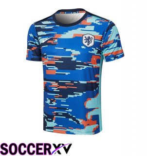 Netherlands Training T Shirt Blue 2024/2025