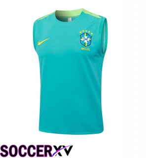 Brazil Soccer Vest Green 2024/2025