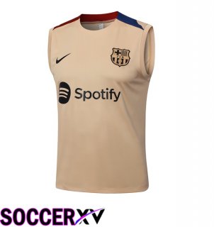 FC Barcelona Soccer Vest Yellow 2024/2025