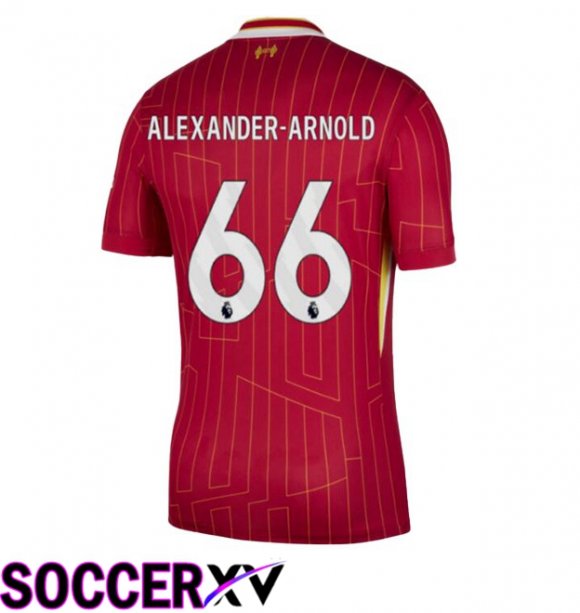 FC Liverpool (ALEXANDER-ARNOLD 66) Home Soccer Jersey Red 2024/2025