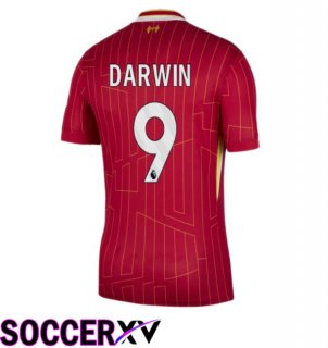 FC Liverpool (DARWIN 9) Home Soccer Jersey Red 2024/2025