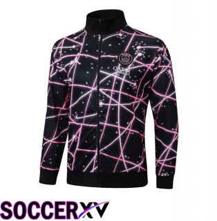 Jordan Paris PSG Training Jacket Black Pink 2025/2026
