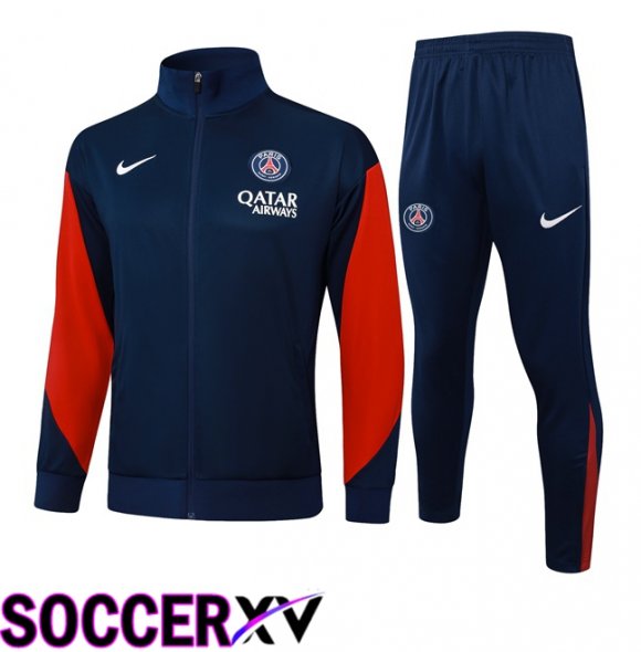 Jordan Paris PSG kit Training Jacket Suit Blue Royal 2025/2026