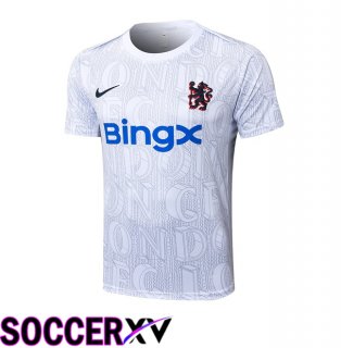 FC Chelsea Training T Shirt White 2025/2026