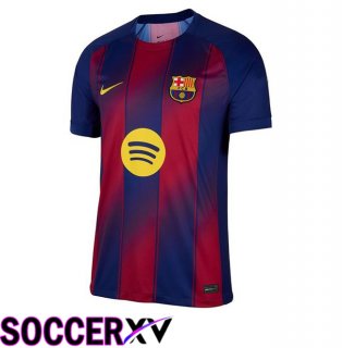 FC Barcelona Home Soccer Jersey Blue Red 2025/2026