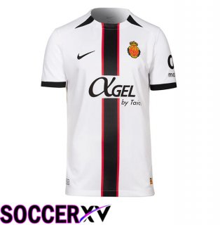 RCD Mallorca Away Soccer Jersey White 2025/2026
