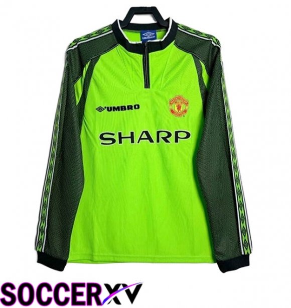 Manchester United Retro Goalkeeper Soccer Jersey Long sleeve 1998/1999