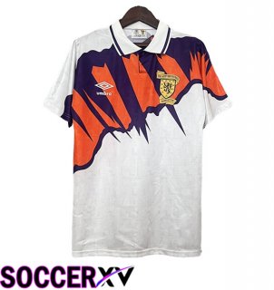 Scotland Retro Away Soccer Jersey 1991/1993