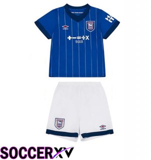 Ipswich Town Kids Home Soccer Jersey Blue 2024/2025