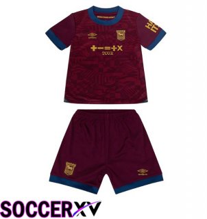 Ipswich Town Kids Away Soccer Jersey Brown 2024/2025